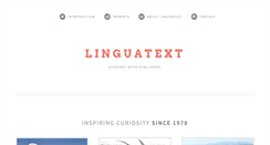 Desktop Screenshot of linguatextltd.com